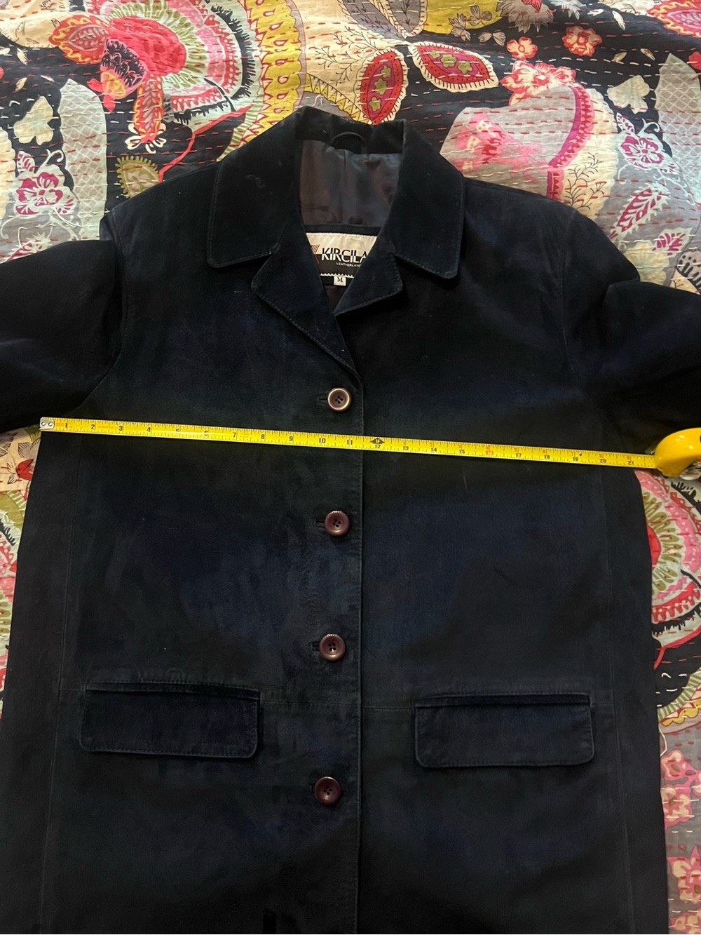 🖤 KIRÇILAR genuine SUEDE blazer jacket — Turkish leather, Men’s size M 🇹🇷 - Picture 6 of 10